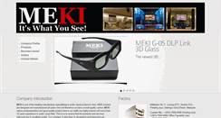 Desktop Screenshot of meki-int.com